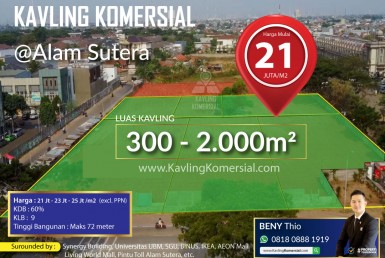 Kavling-Komersial-Demansion-Alam-Sutera